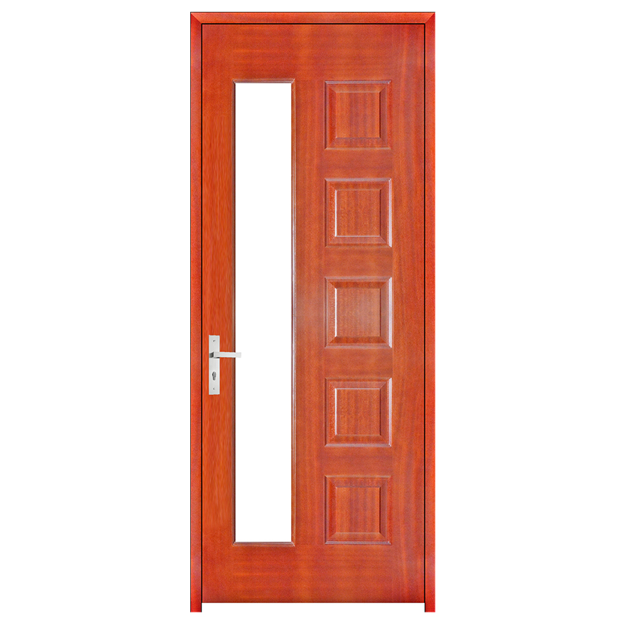 CỬA GỖ PHÒNG NGỦ PN HDF Veneer  6GL-cam xe