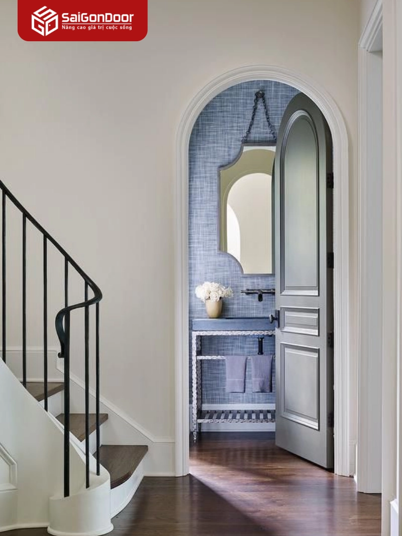 Cửa vòm nhựa Composite với độ bền vượt trội và khả năng chống nước tuyệt đối