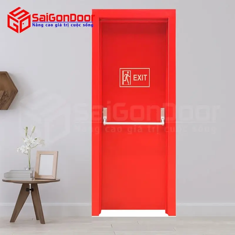 Cửa thép chống cháy cho nhà máy