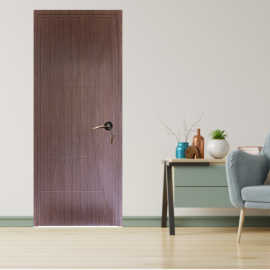 Cửa nhựa giả gỗ composite B09 77