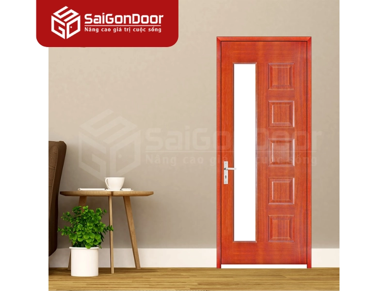 Khái niệm và cấu tạo cơ bản của cửa gỗ công nghiệp 