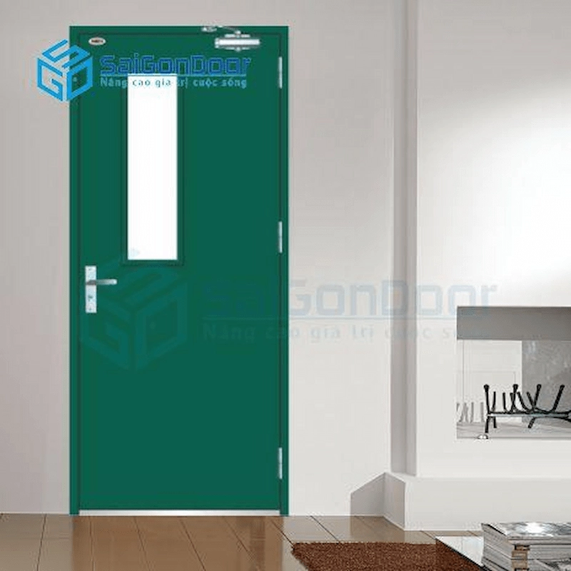 Cửa thép chống cháy TCC. P1G1-1
