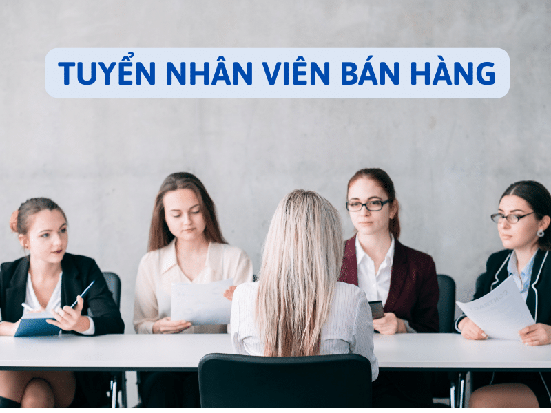 TUYỂN GẤP NHÂN VIÊN BÁN HÀNG TẠI SHOWROOM. Số lượng: 10 nữ hoặc nam