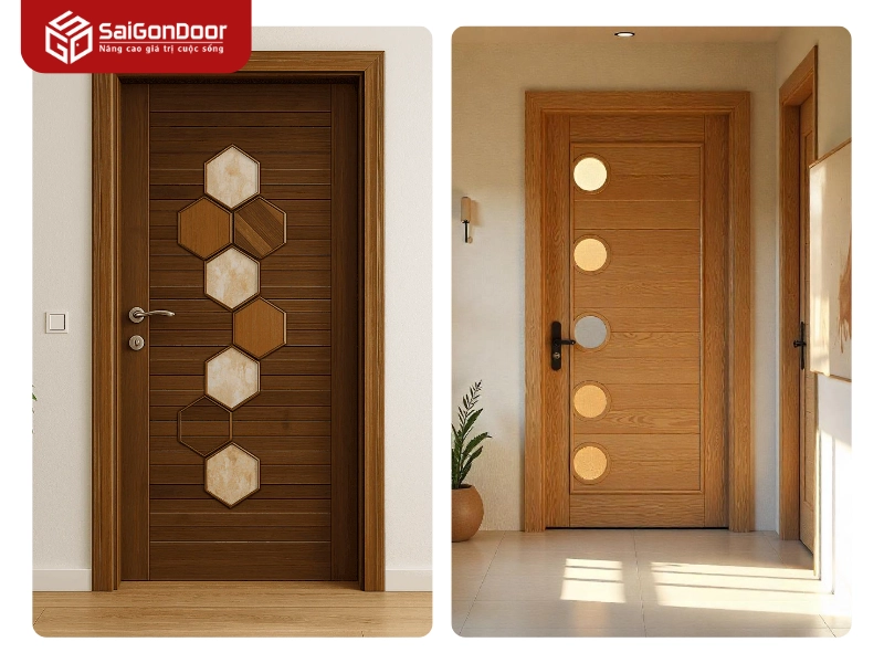 Ưu điểm vượt trội của cửa thép vân gỗ Sài Gòn Door