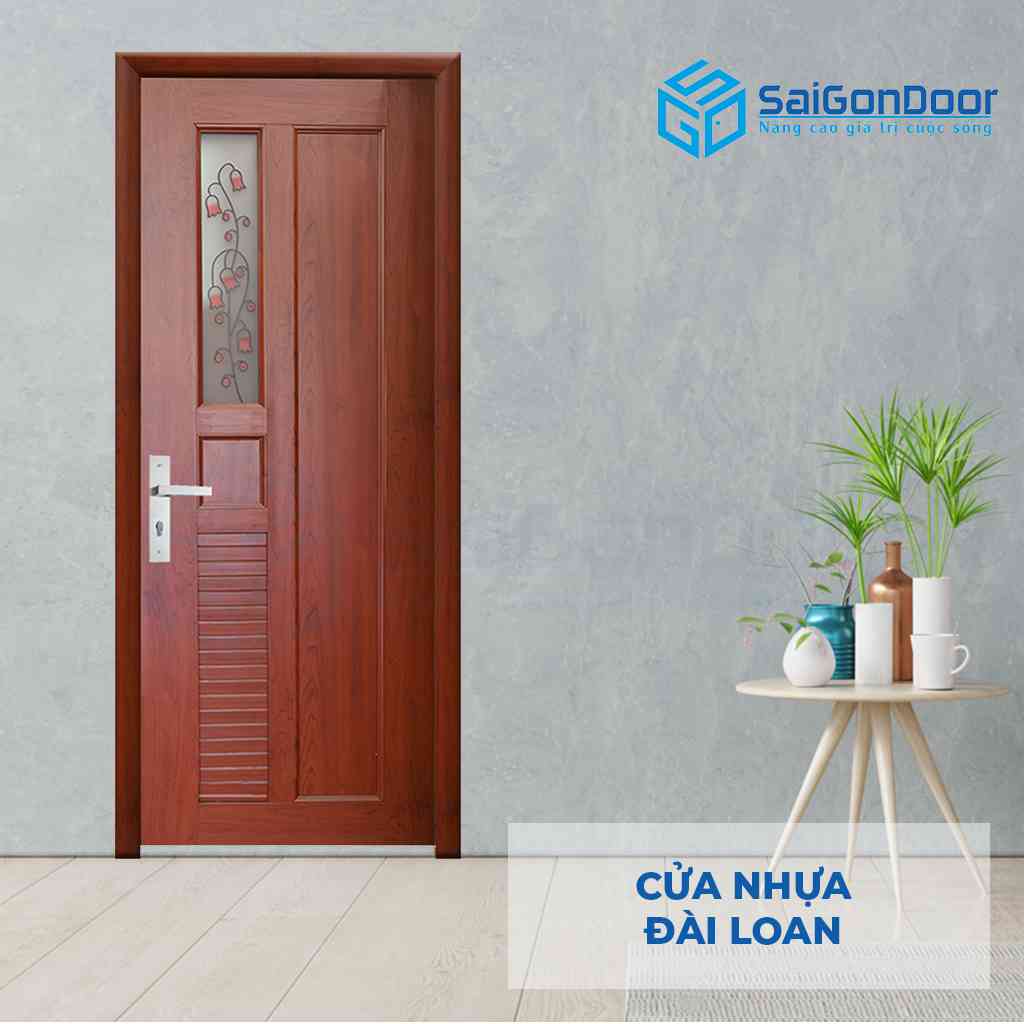 CỬA NHỰA ĐÀI LOAN DL YB-25 (2)