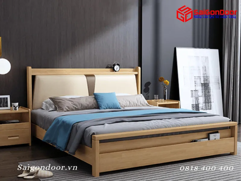 Mẫu mã giường ngủ đa dạng, kết hợp với mọi không gian