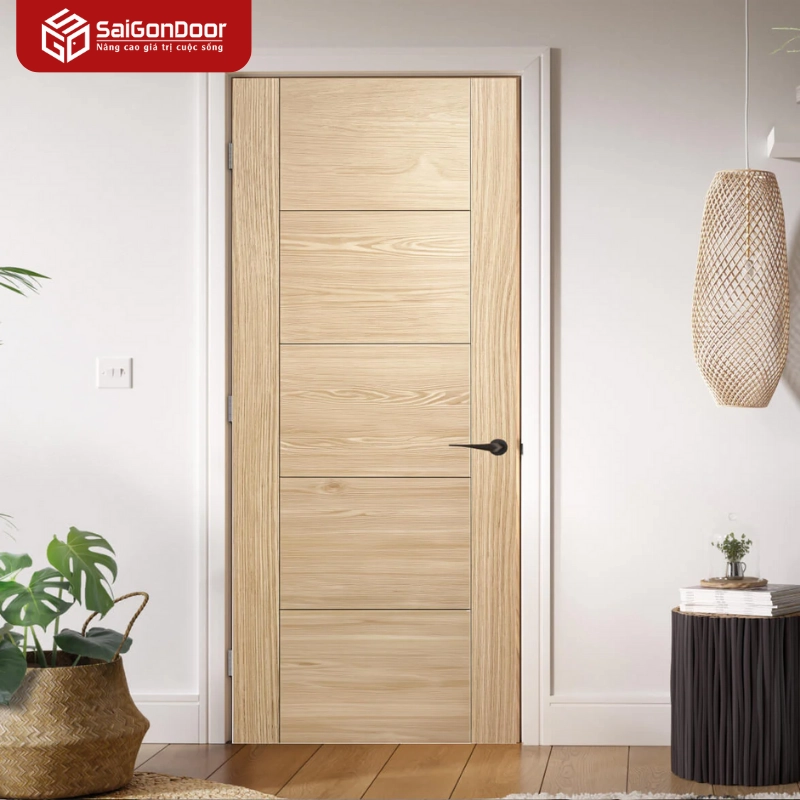 Cửa gỗ sồi tự nhiên
