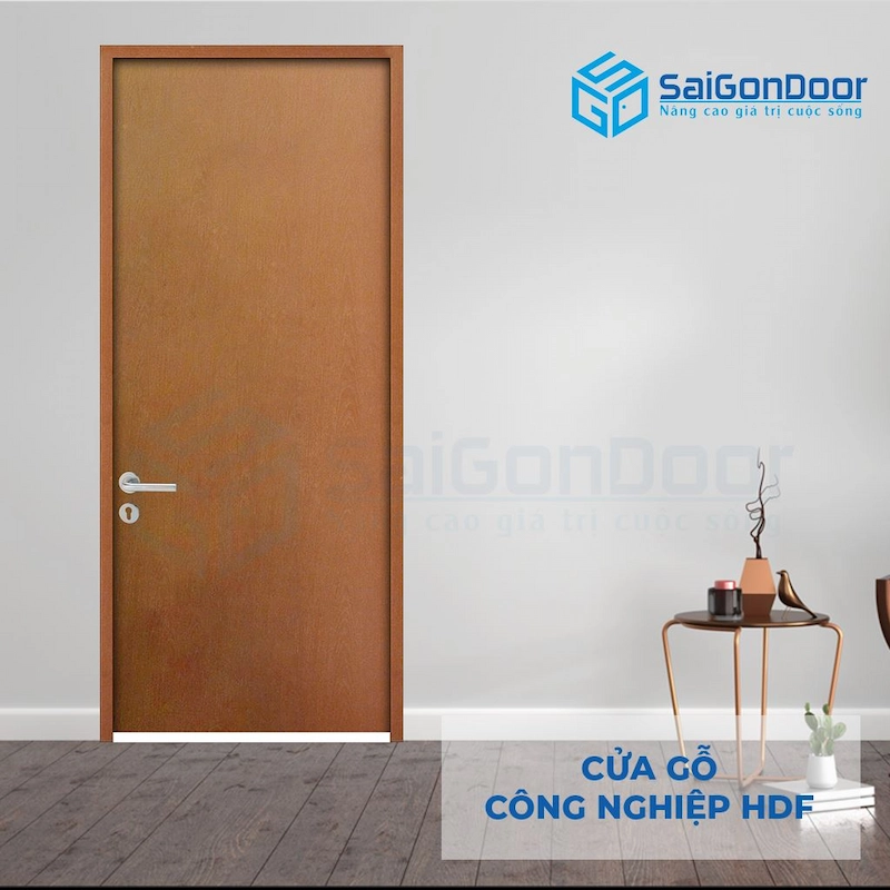 Những ưu điểm vượt trội của cửa gỗ công nghiệp HDF cho trường học 