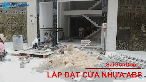 Lắp đặt cửa nhựa ABS Hàn quốc chuyên nghiệp và nhanh chóng