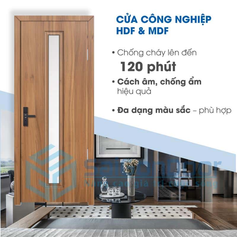 Cửa công nghiệp phù hợp lắp đặt cửa văn phòng