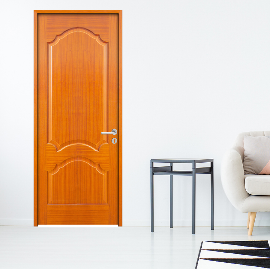 CỬA GỖ PHÒNG NGỦ PN HDF Veneer 2A lum xoan dao