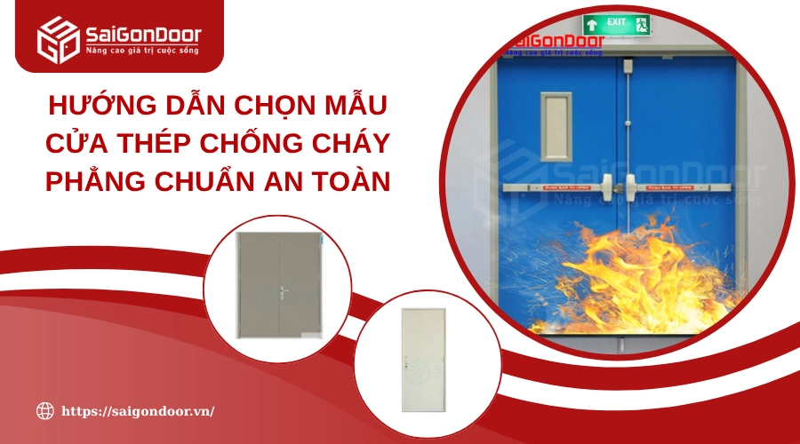 Hướng Dẫn Chọn Mẫu Cửa Thép Chống Cháy Phẳng Chuẩn An Toàn Hướng Dẫn Chọn Mẫu Cửa Thép Chống Cháy Phẳng Chuẩn An Toàn