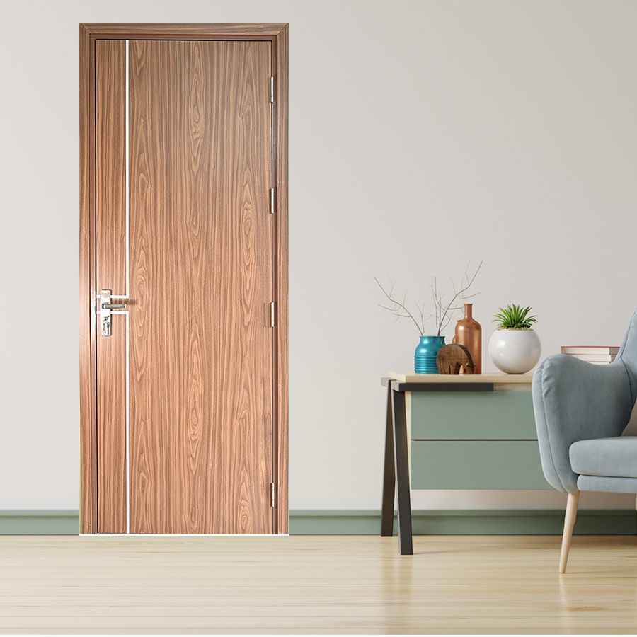 CỬA GỖ PHÒNG NGỦ PN MDF Melamine P1R11