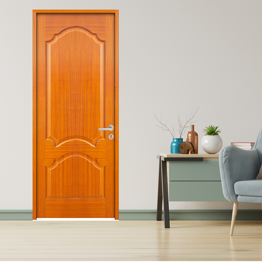 CỬA GỖ PHÒNG NGỦ PN HDF Veneer 2A lum xoan dao