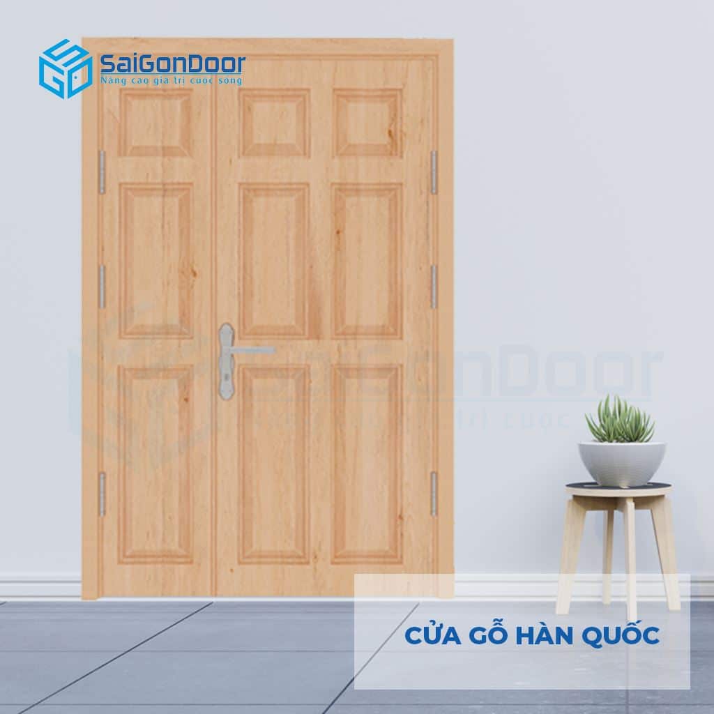 CỬA NHỰA SÀI GÒN SGD Cua go Han Quoc 2 canh 9A Oak (2)