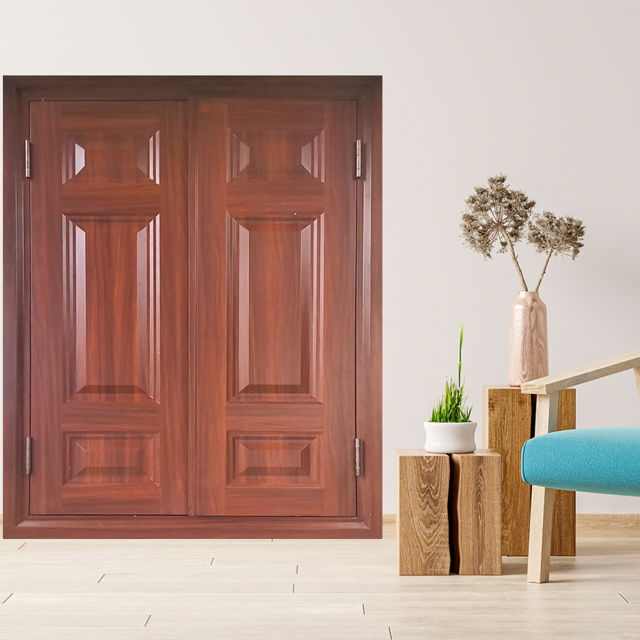 Cửa thép vân gỗ SGD 9