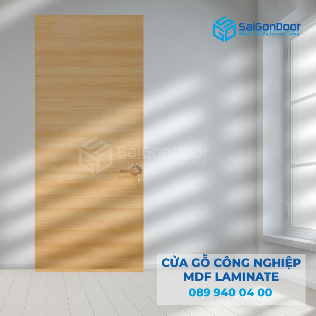 Cửa gỗ công nghiệp MDF Melamine