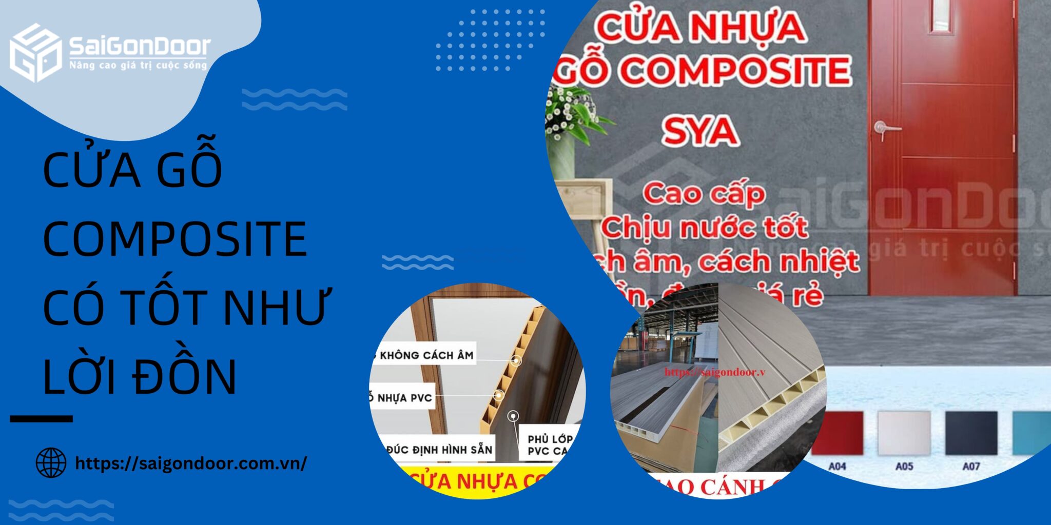 Cửa gỗ composite có tốt như lời đồn? Review chính xác 100%