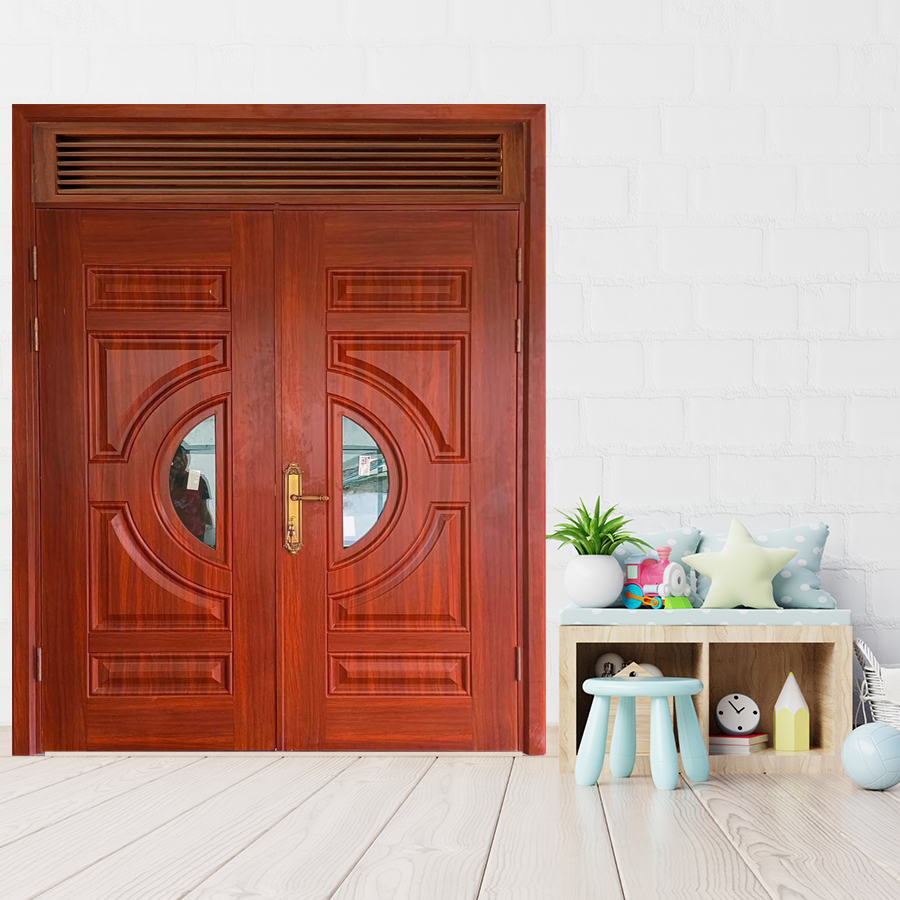 Cửa thép vân gỗ SGD 7