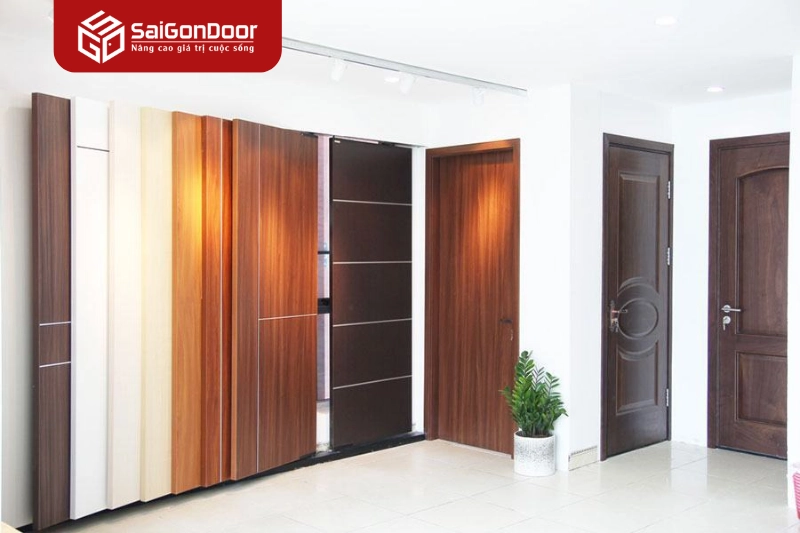 Khả năng cách âm thực tế của cửa nhựa composite trong không gian nội thất