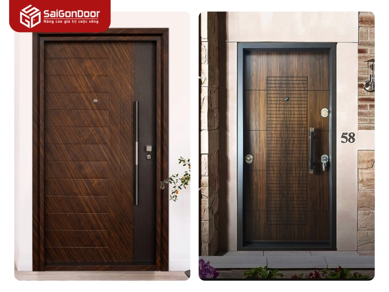 Địa chỉ cung cấp cửa thép vân gỗ uy tín hàng đầu tại Xã An Long