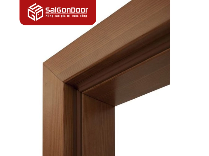 Mua khung bao cửa gỗ công nghiệp uy tín tại Saigondoor