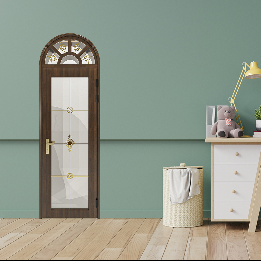 Cửa Nhôm Vân Gỗ SGD-CNVG-11