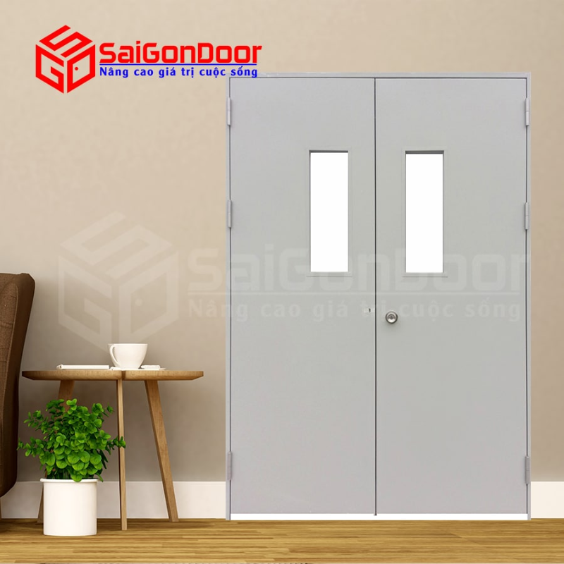 Cửa thép chống cháy TCC-P3G2