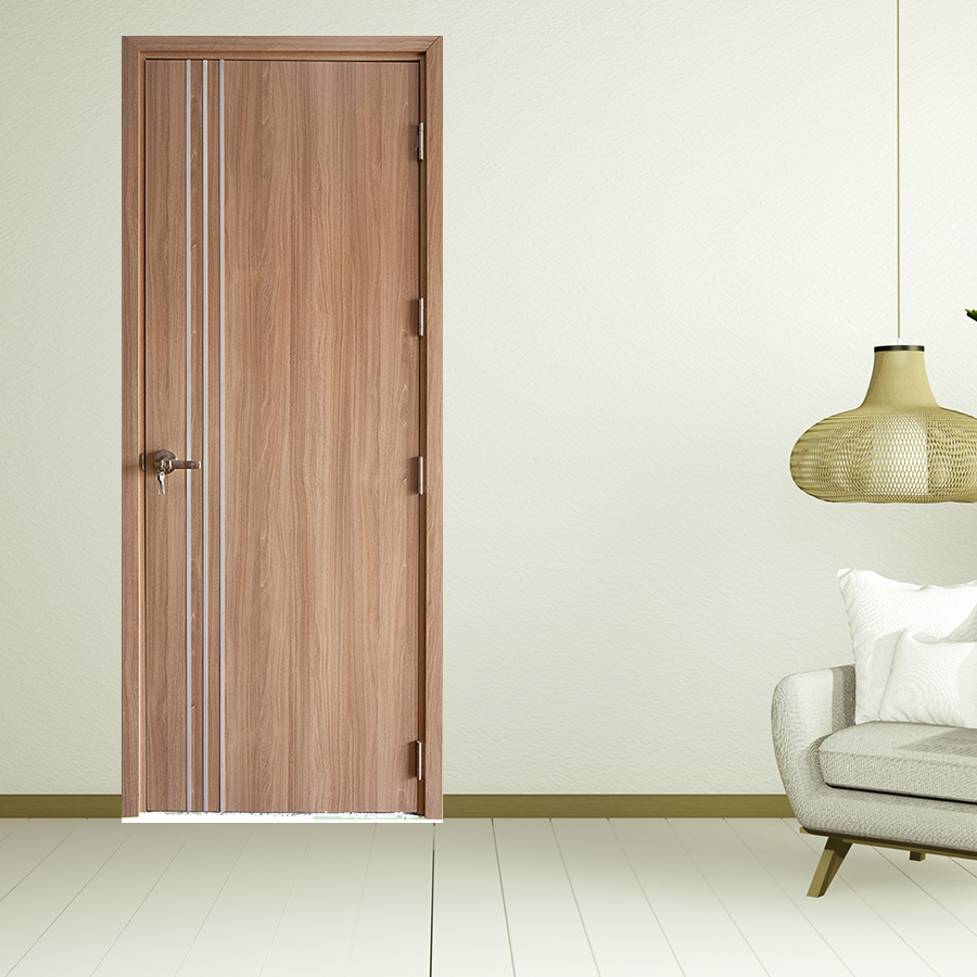 CỬA GỖ NHÀ TẮM SGD Cua go MDF Melamine P1R3-1