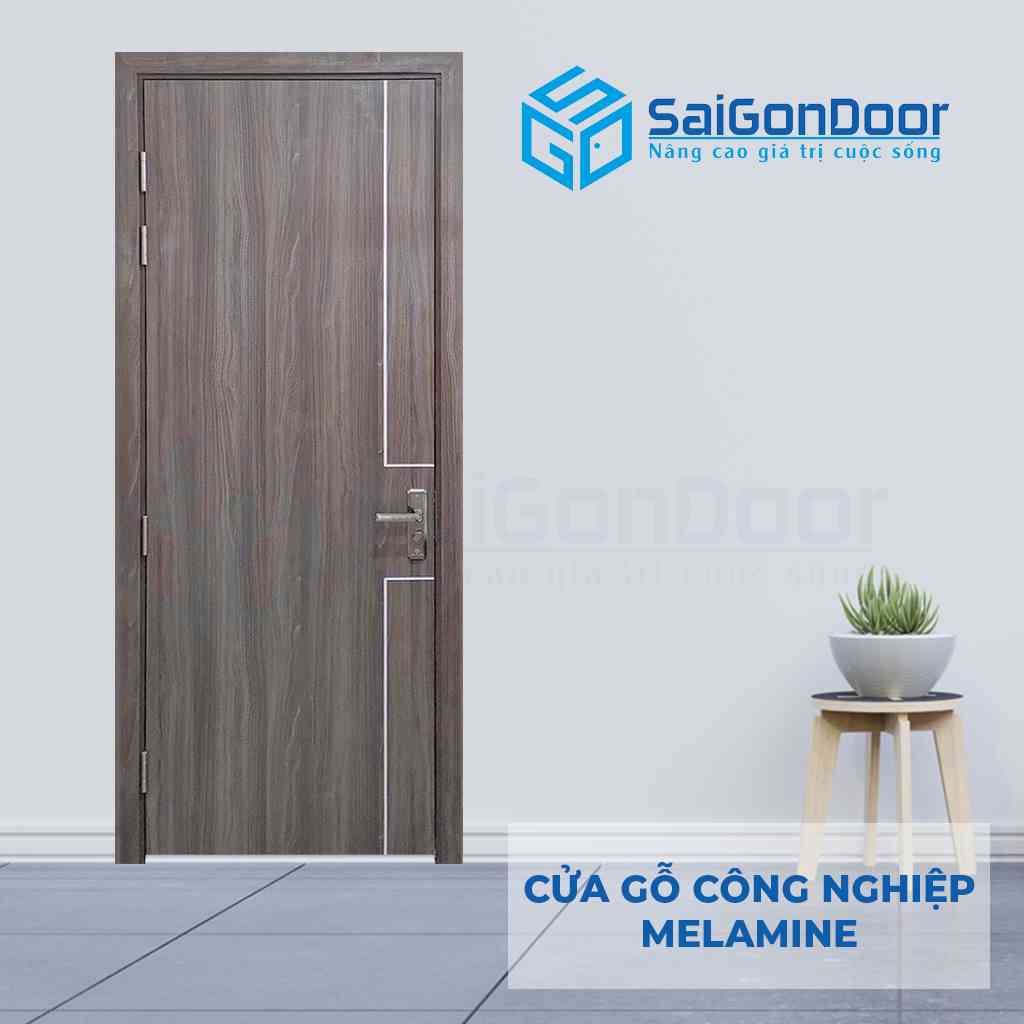 Cửa gỗ MDF Melamine P1R2b SGD