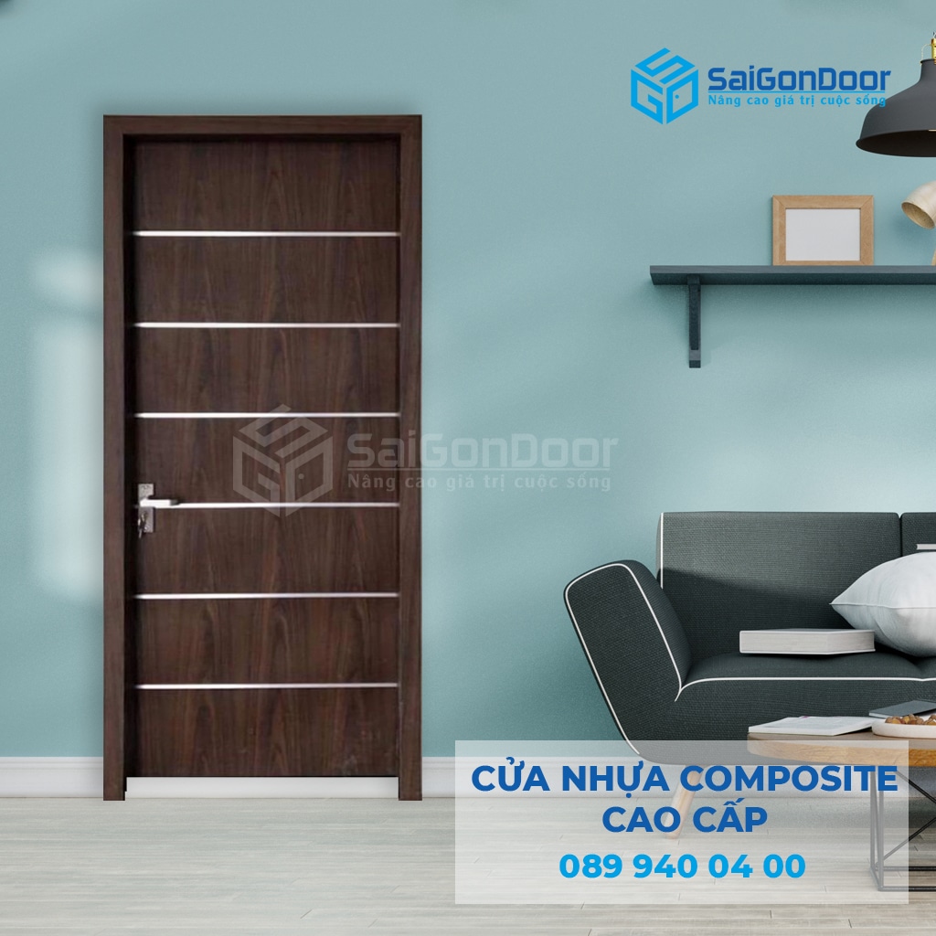 Cửa nhựa composite làm cửa văn phòng