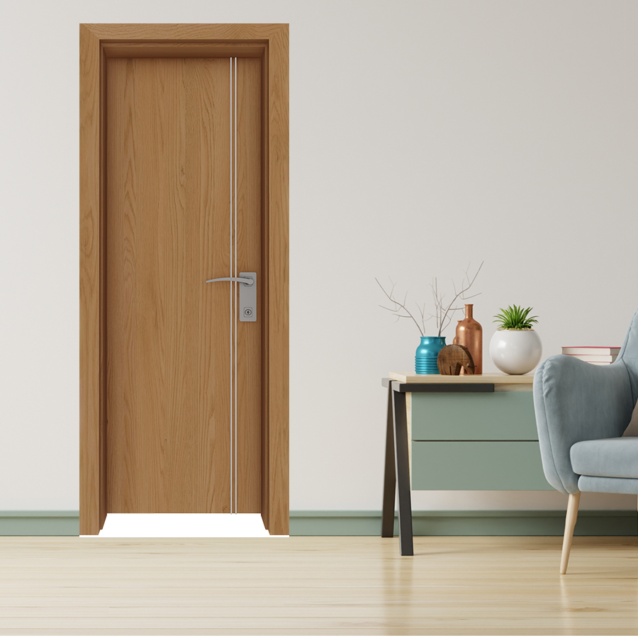 CỬA GỖ PHÒNG NGỦ PN HDF Laminate P1R2