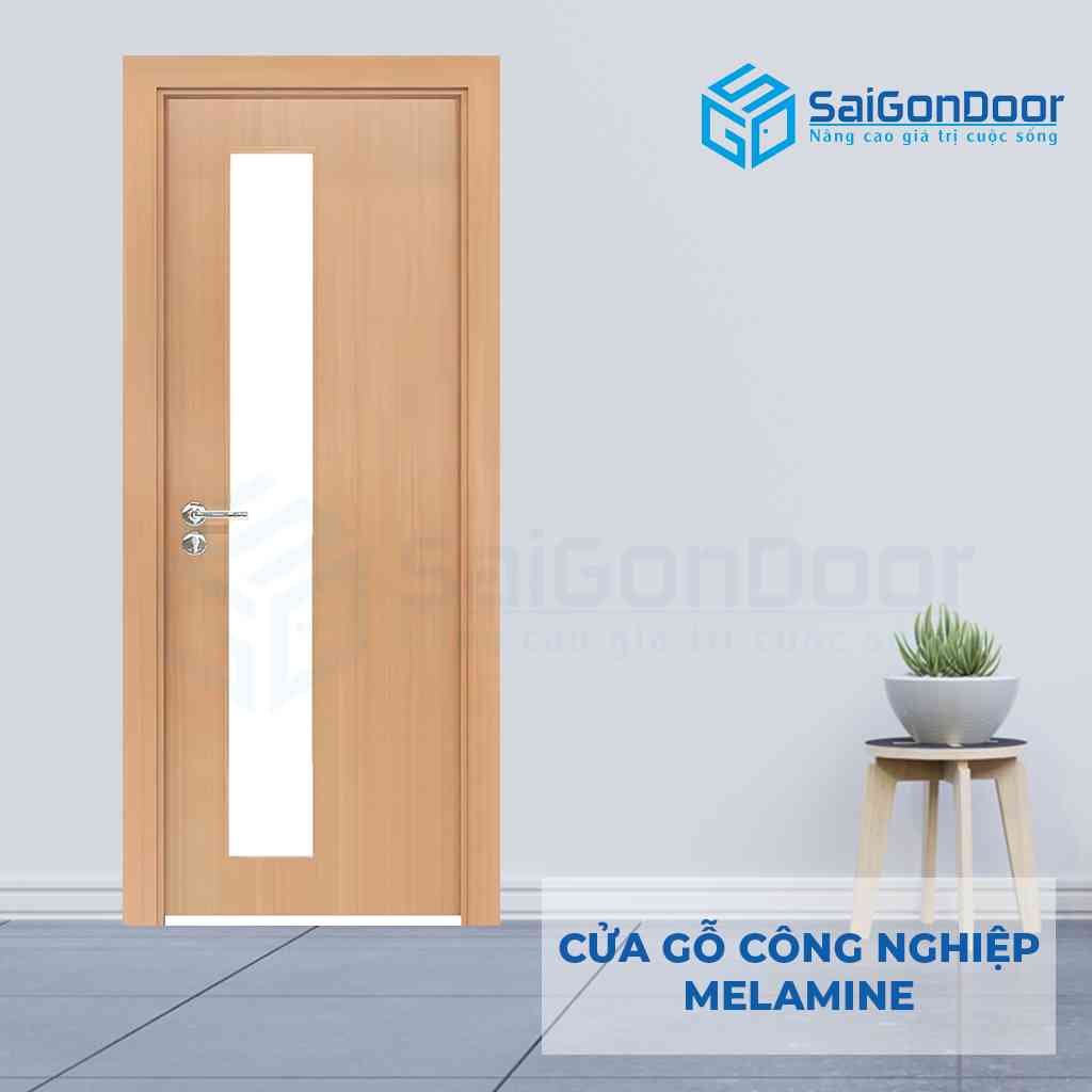 CỬA GỖ CÔNG NGHIỆP MDF MELAMINE P1G1-1