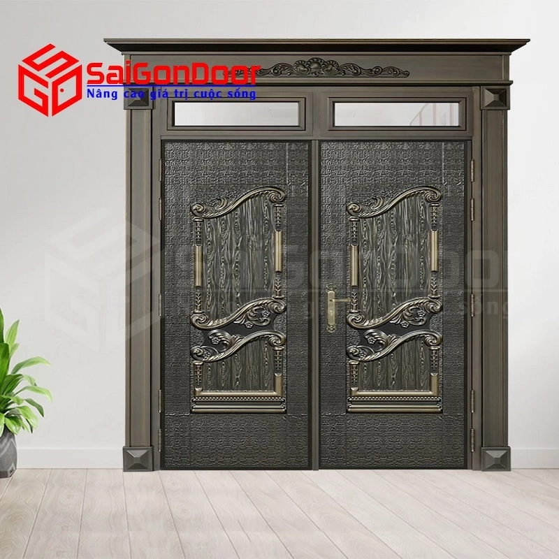 Những ưu điểm nổi bật khác của cửa thép vân gỗ 5D Classic