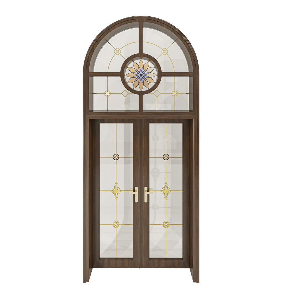 Cửa Nhôm Vân Gỗ SGD-CNVG-13