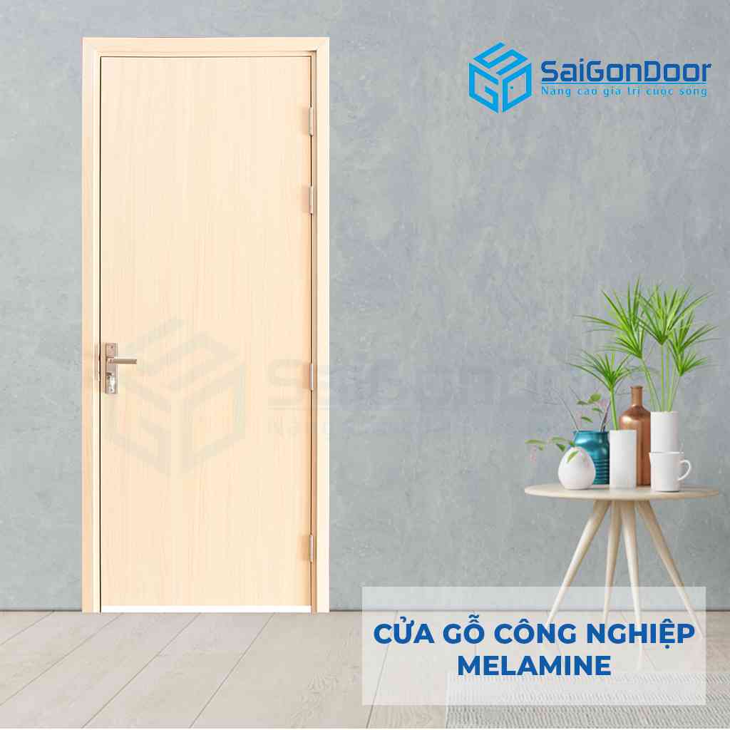 CỬA GỖ CÔNG NGHIỆP MDF MELAMINE P1-2