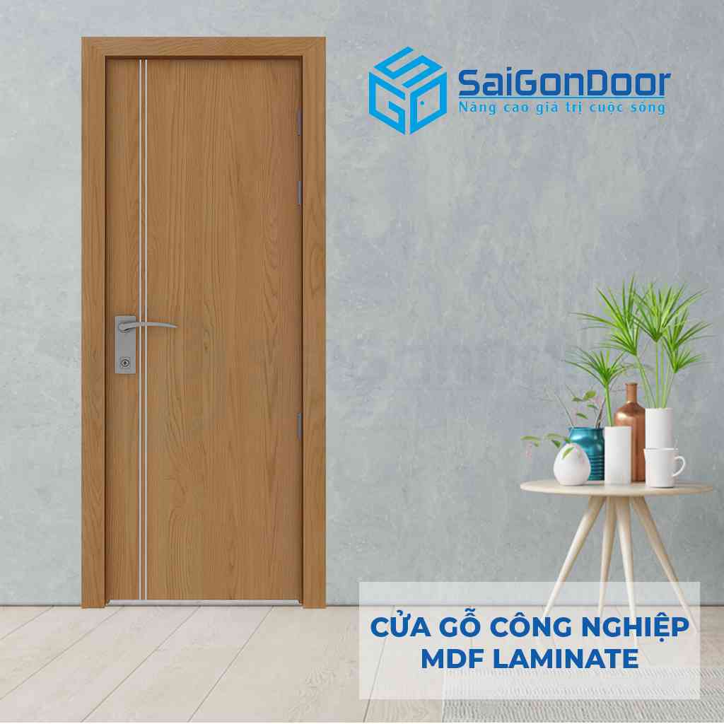 Cửa gỗ MDF Laminate P1R2 SGD