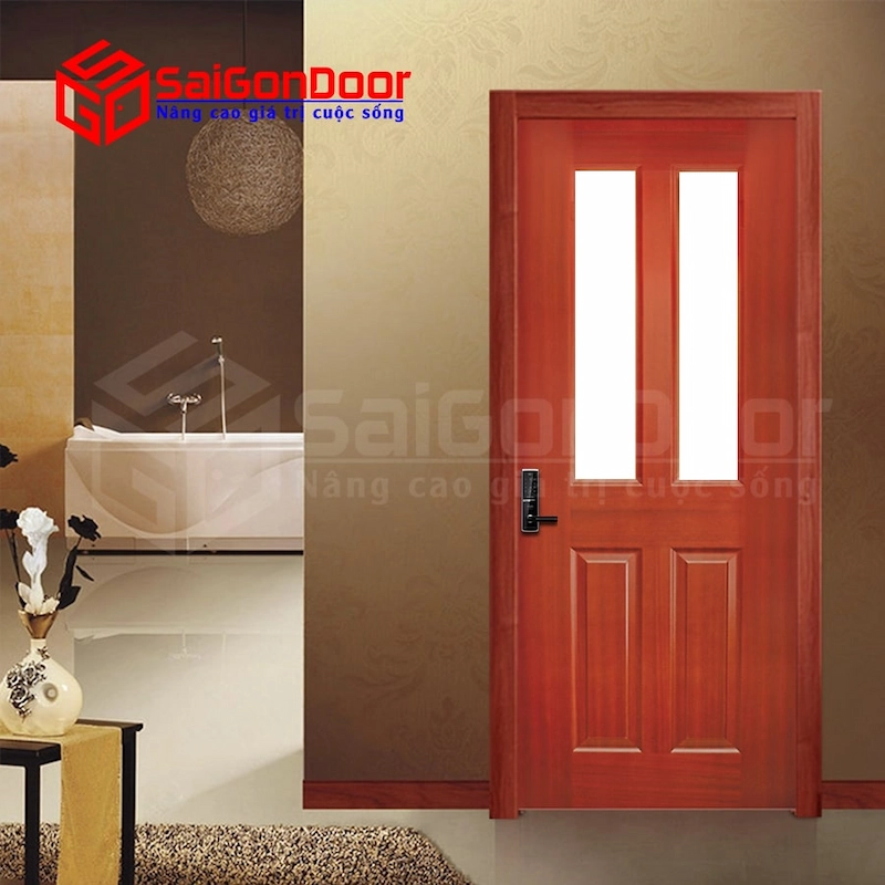 Cửa Gỗ HDF Veneer 4G2 – Căm Xe