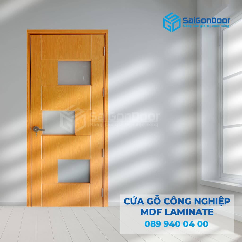 Cửa gỗ công nghiệp MDF Laminate