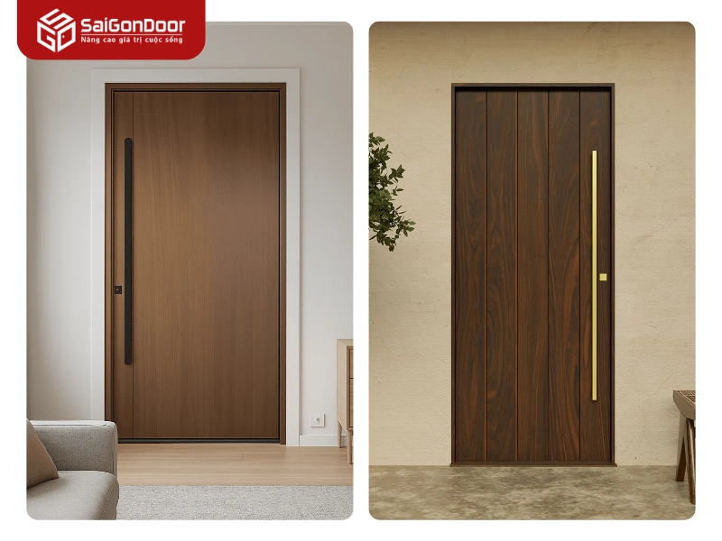 Lợi ích vượt trội khi tin chọn cửa thép vân gỗ Saigondoor cho công trình tại Cát Lái