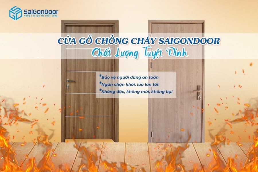 Ưu điểm của cửa chống cháy do Saigondoor sản xuất