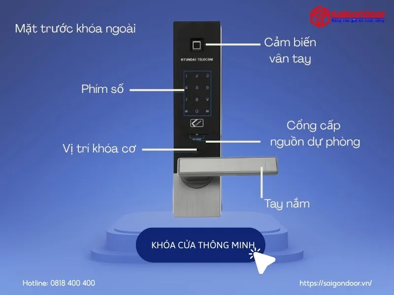 Khóa cửa thông minh
