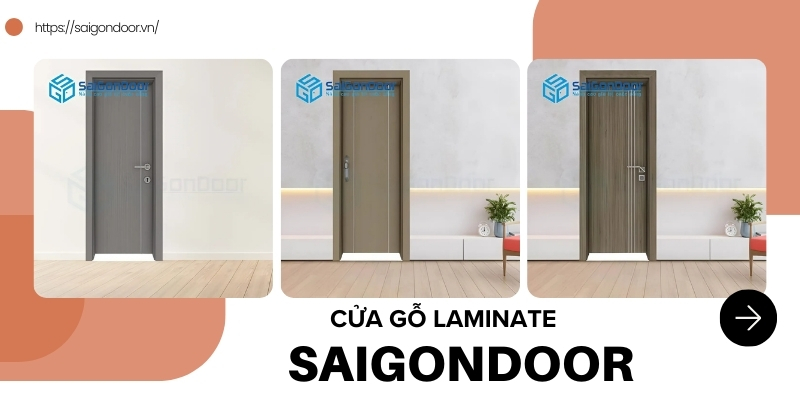 Mẫu cửa HDF Laminate chất lượng cao 