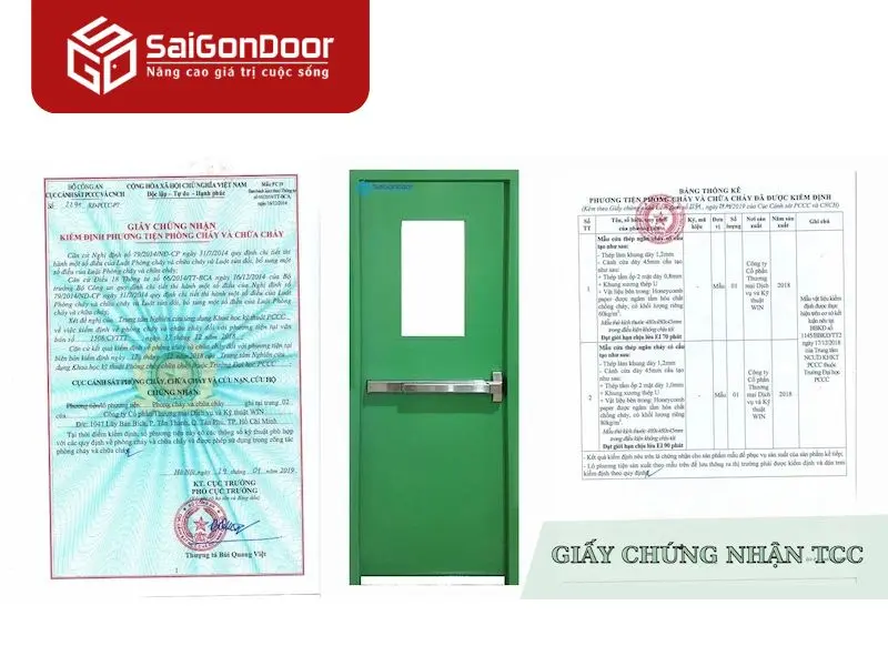 Nên yêu cầu giấy tờ chứng nhận cửa có nguồn gốc rõ ràng