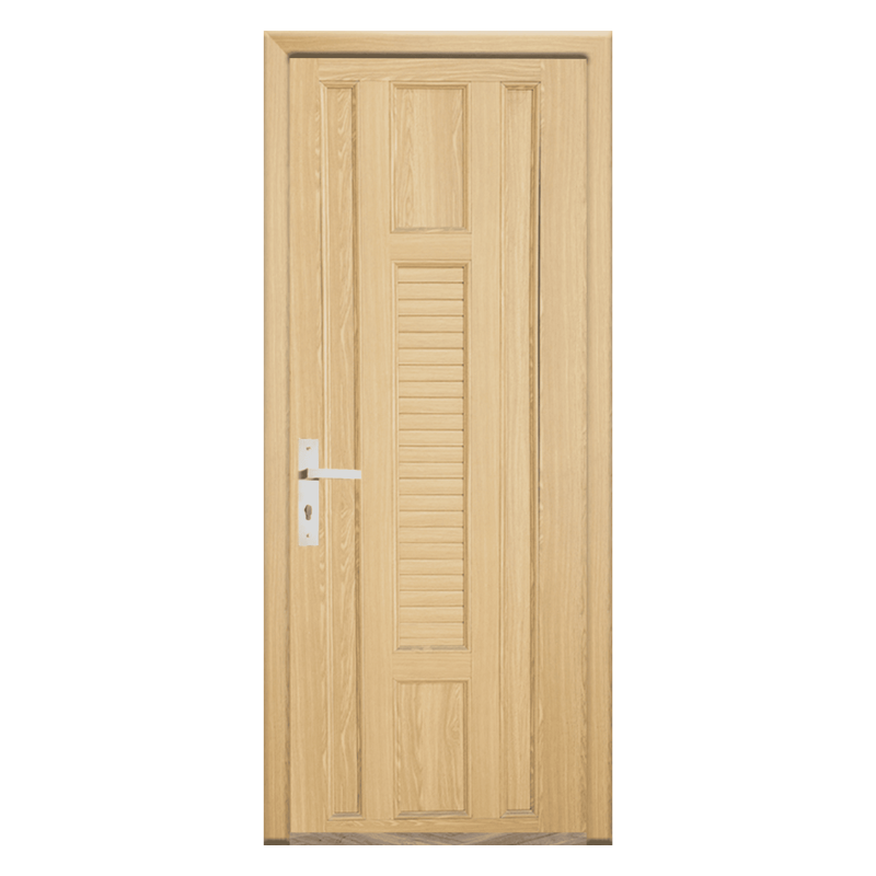 Cửa nhựa gỗ ghép thanh cao cấp NG-O21