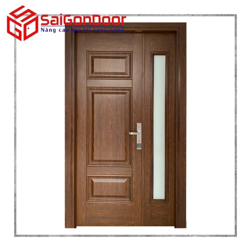 mẫu cửa thép vân gỗ đẹp mẫu cửa thép vân gỗ đẹp