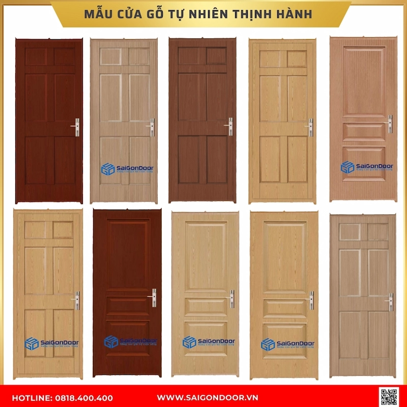 Tổng quan nhu cầu và đặc điểm thị trường cửa gỗ tự nhiên tại Phường Long Trường