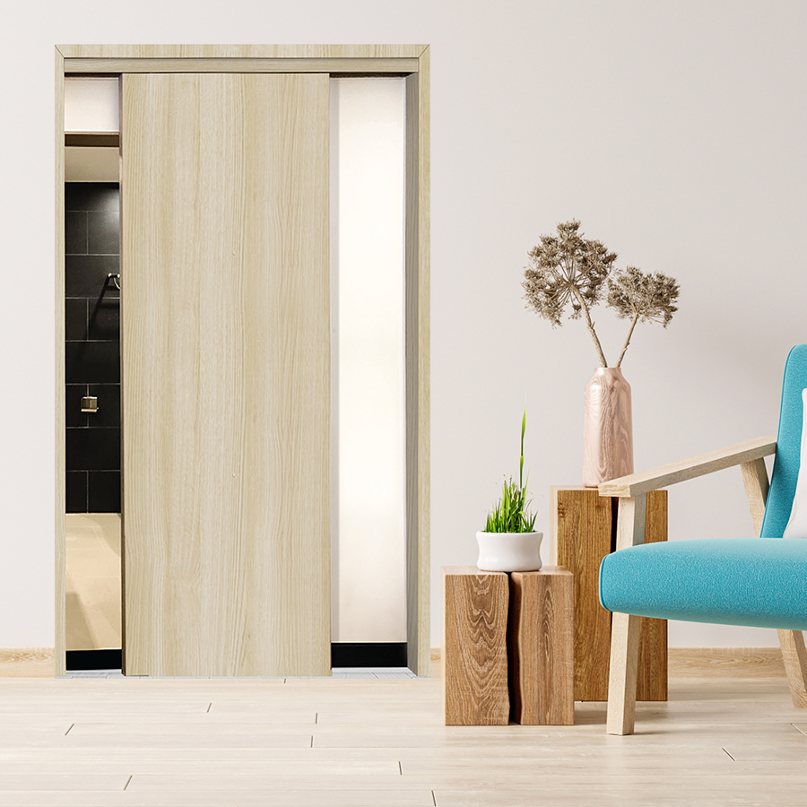 Cửa nhựa ABS PVC-ONE-SLIDING-DOOR