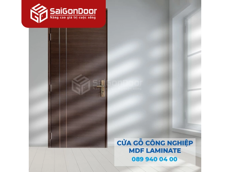 Ưu điểm của cửa gỗ công nghiệp MDF