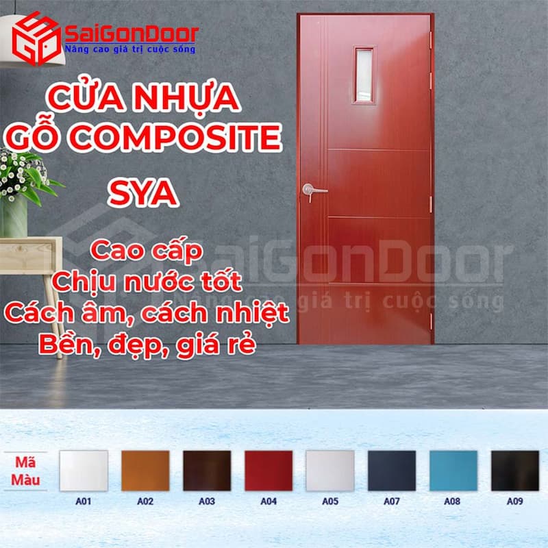 Lưu ý gì đối với dòng cửa nhựa composite Quảng Ngãi?